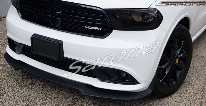 Custom Dodge Durango  SUV/SAV/Crossover Front Lip/Splitter (2014 - 2020) - $550.00 (Part #DG-023-FA)